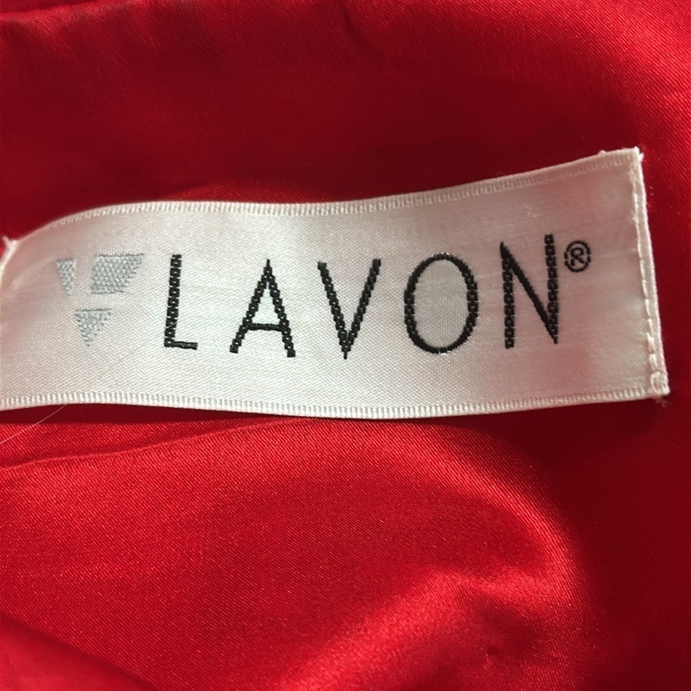 LAVON Vintage USA Flag Windbreaker Jacket L 4th of July Parade Party Patriotic - Picture 6 of 8